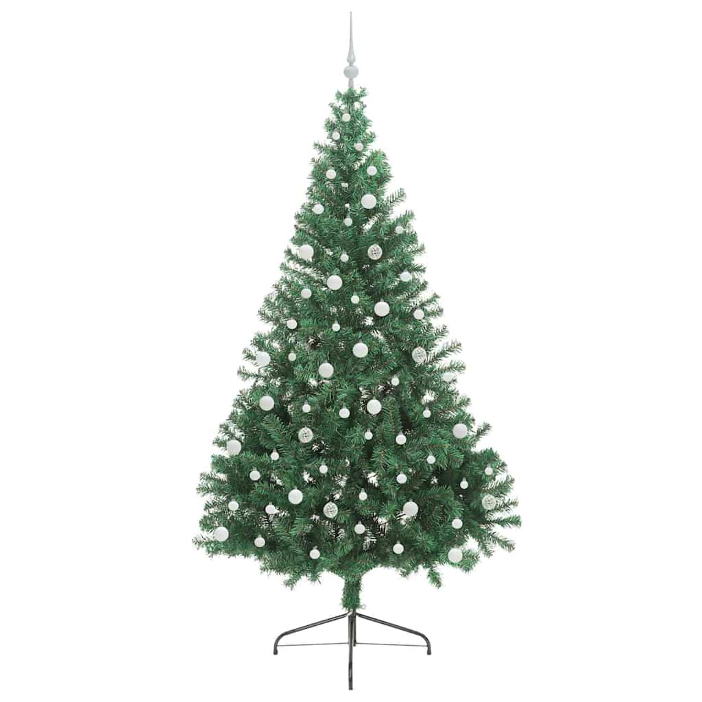 Albero di Natale artificiale con luci integrate Verde 240 cm