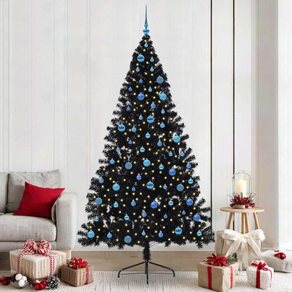 Albero di Natale artificiale con luci integrate 240 cm PVC