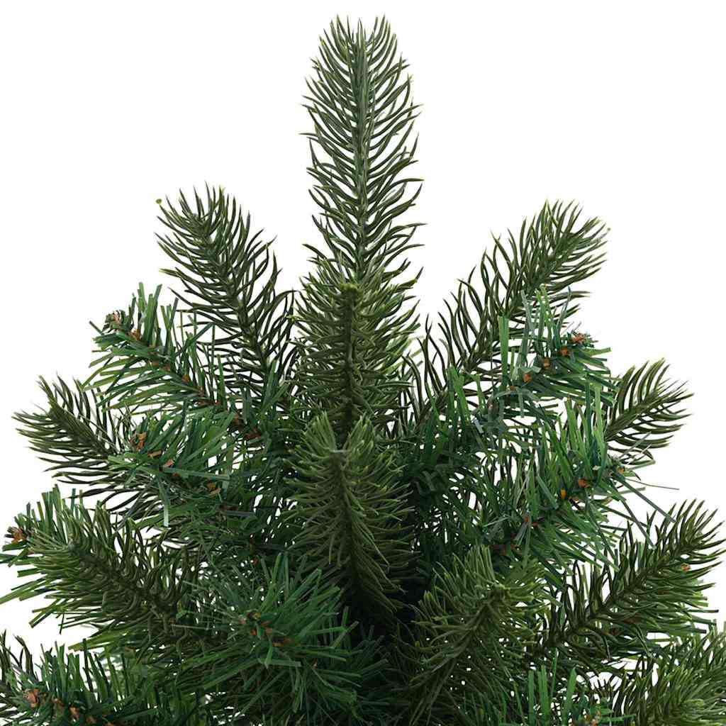 Albero di Natale artificiale con 150 LED Verde 95 cm PE e PVC