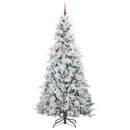 Albero di Natale Artificiale con Rami Pieghevoli Verde 240 cm