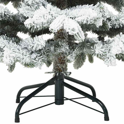Albero di Natale artificiale con 150 LED Verde 150 cm PE e PVC