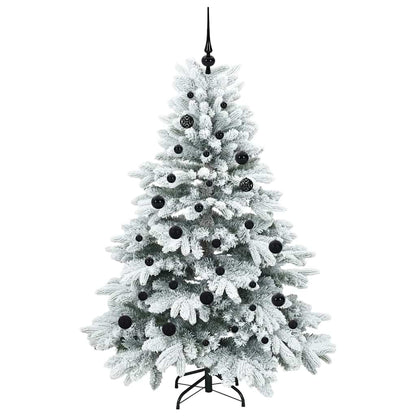 Albero di Natale artificiale con 150 LED Verde 150 cm PE e PVC