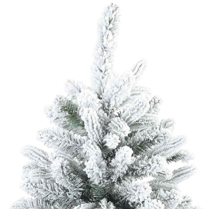 Albero di Natale artificiale con 300 LED Verde 180 cm PE e PVC