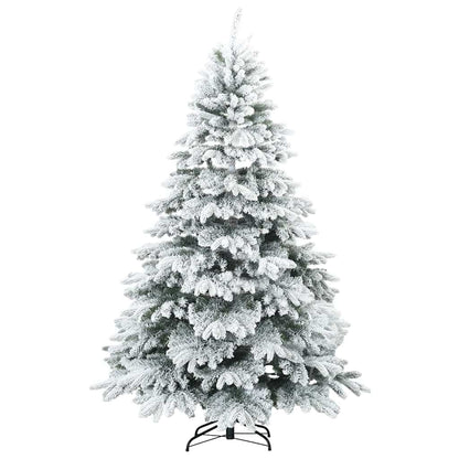 Albero di Natale artificiale con 300 LED Verde 240 cm PE e PVC