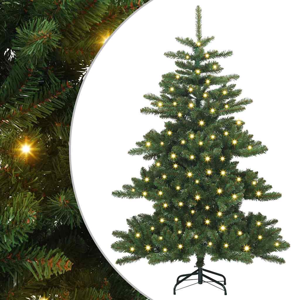 Albero di Natale Artificiale con Rami Pieghevoli 150 cm PVC