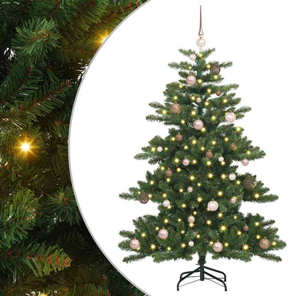 Albero di Natale Artificiale con Rami Pieghevoli 150 cm PVC