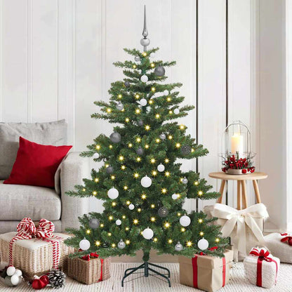 Albero di Natale Artificiale con Rami Pieghevoli 150 cm PVC