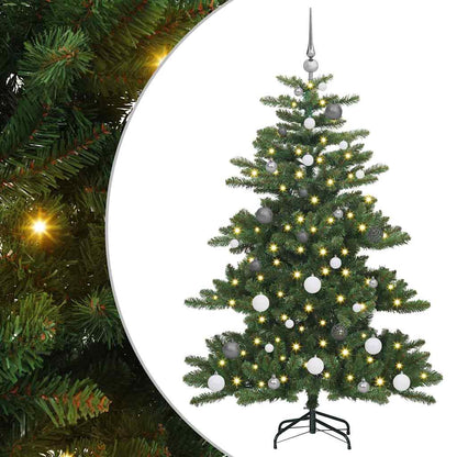 Albero di Natale Artificiale con Rami Pieghevoli 150 cm PVC