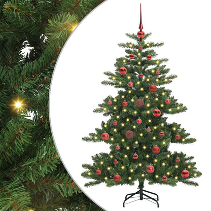 Albero di Natale Artificiale con Rami Pieghevoli 150 cm PVC