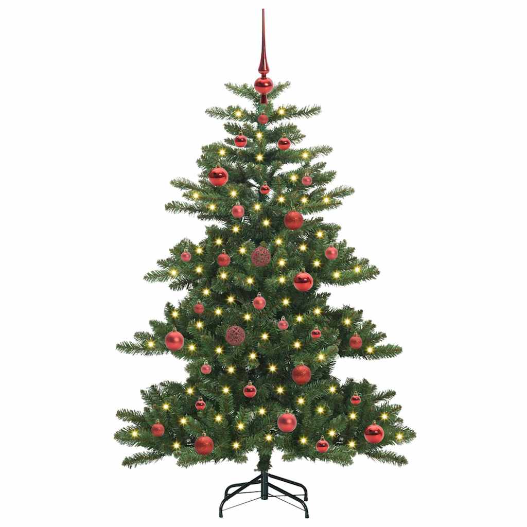 Albero di Natale Artificiale con Rami Pieghevoli 150 cm PVC