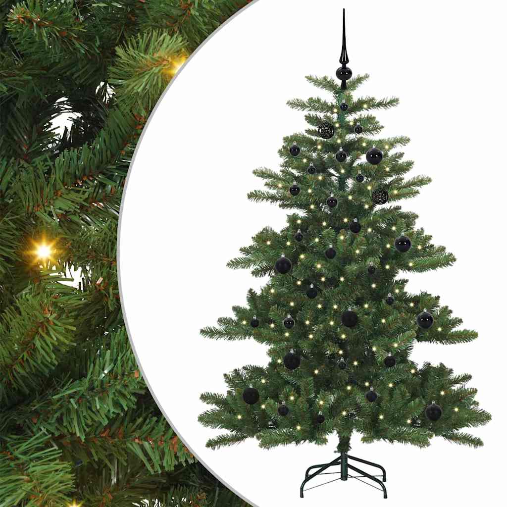 Albero di Natale Artificiale con Rami Pieghevoli 150 cm PVC