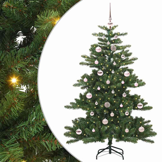 Albero di Natale Artificiale con Rami Pieghevoli 150 cm PVC