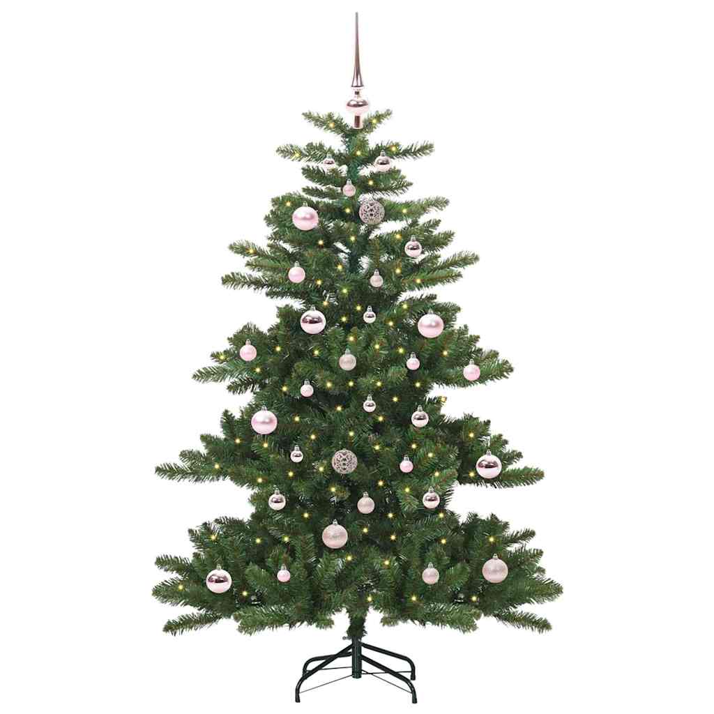 Albero di Natale Artificiale con Rami Pieghevoli 150 cm PVC