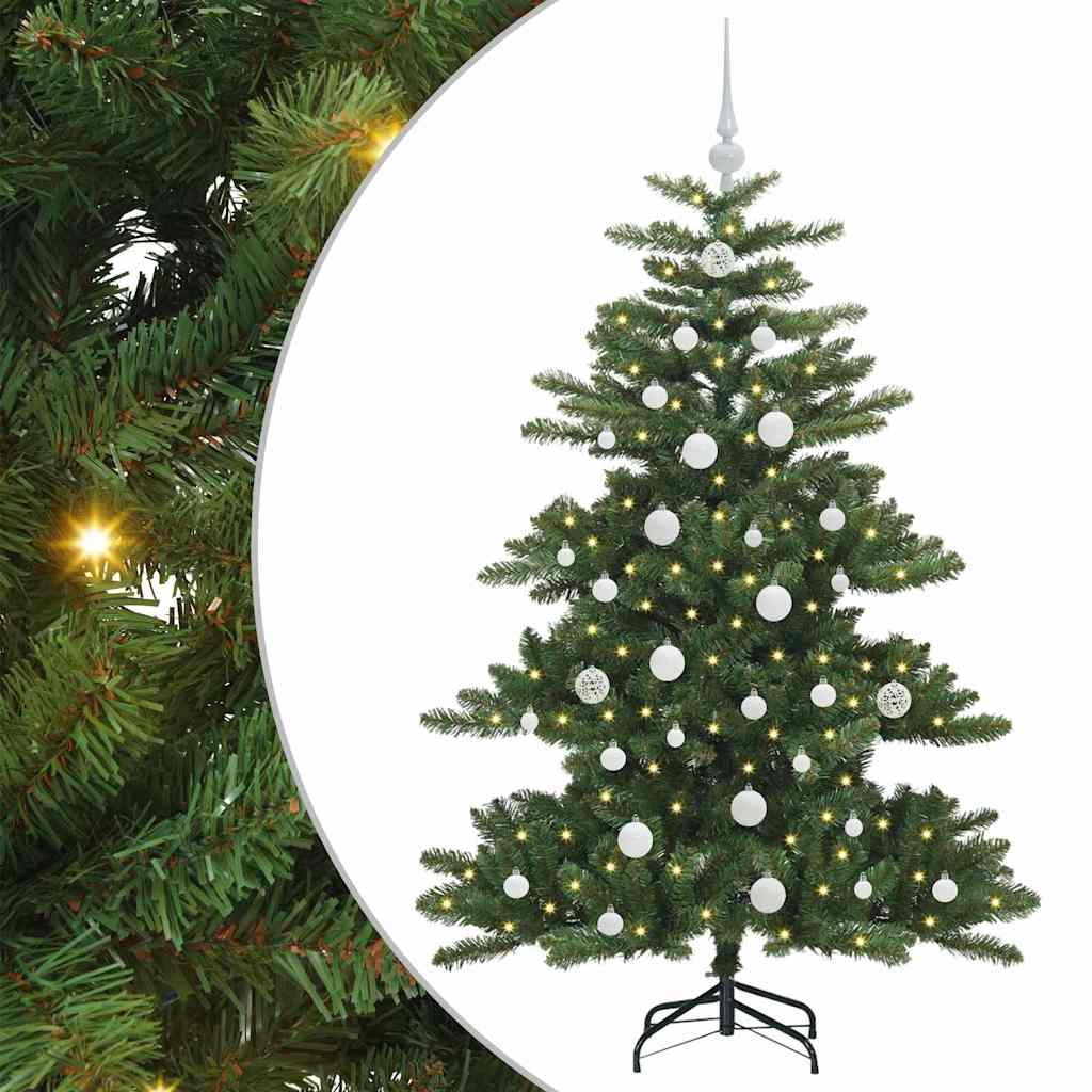 Albero di Natale Artificiale con Rami Pieghevoli 150 cm PVC