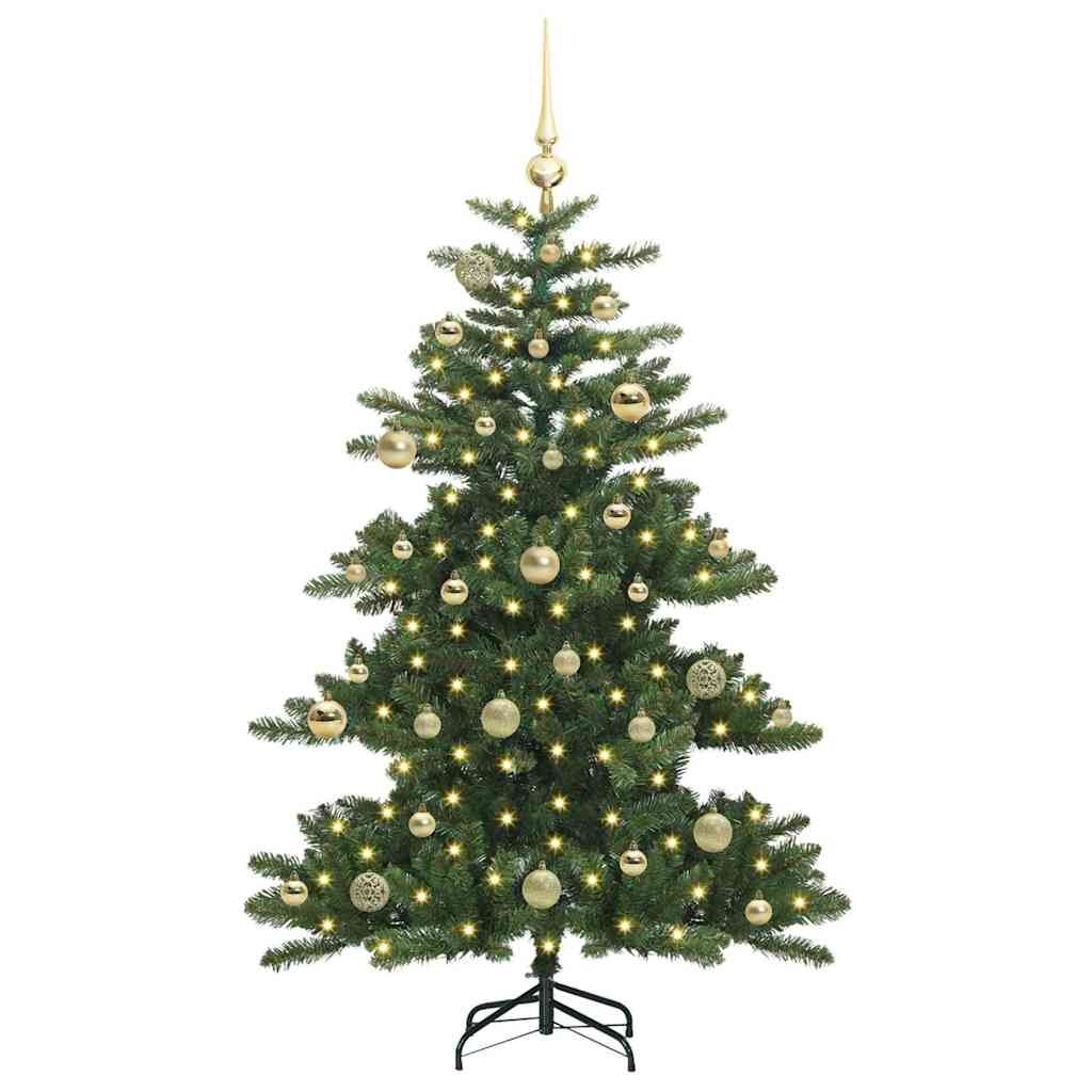 Albero di Natale Artificiale con Rami Pieghevoli 150 cm PVC
