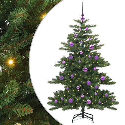 Albero di Natale Artificiale con Rami Pieghevoli 150 cm PVC