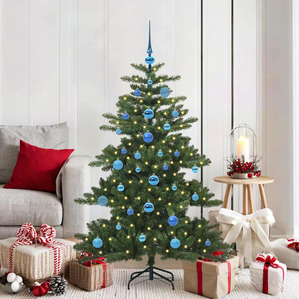Albero di Natale Artificiale con Rami Pieghevoli 150 cm PVC