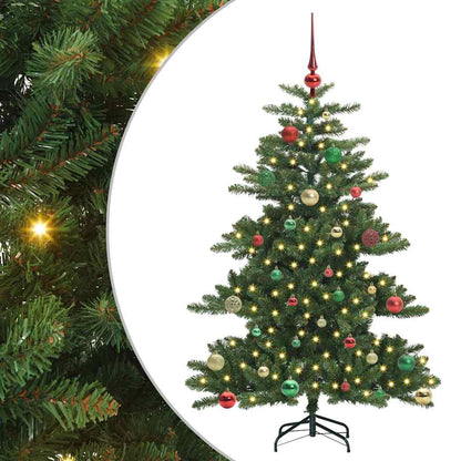 Albero di Natale Artificiale con Rami Pieghevoli 150 cm PVC