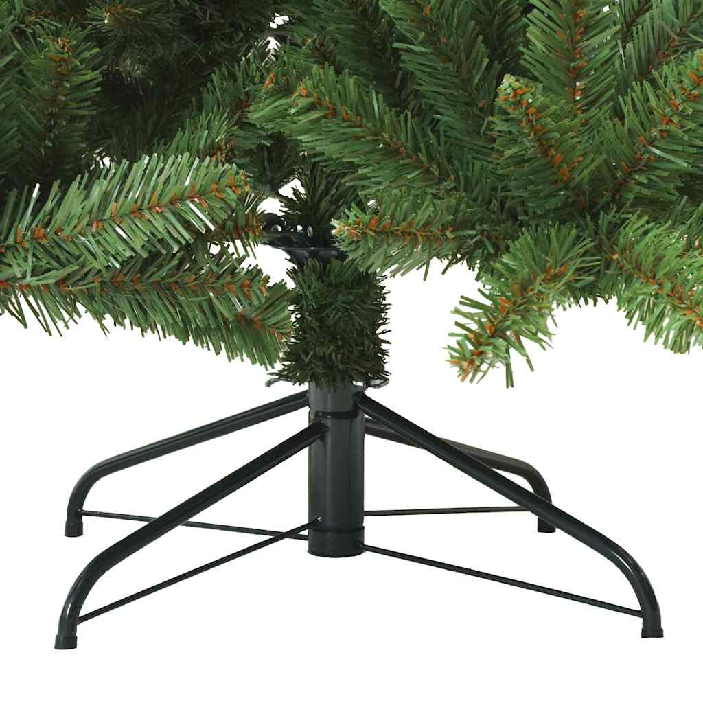 Albero di Natale Artificiale con Rami Pieghevoli 180 cm PVC
