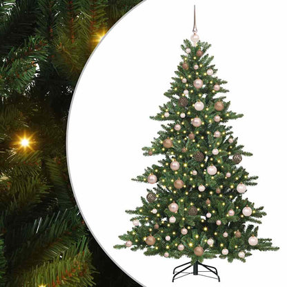 Albero di Natale Artificiale con Rami Pieghevoli 180 cm PVC