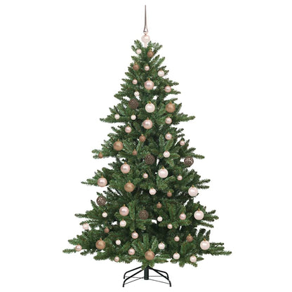 Albero di Natale Artificiale con Rami Pieghevoli 180 cm PVC
