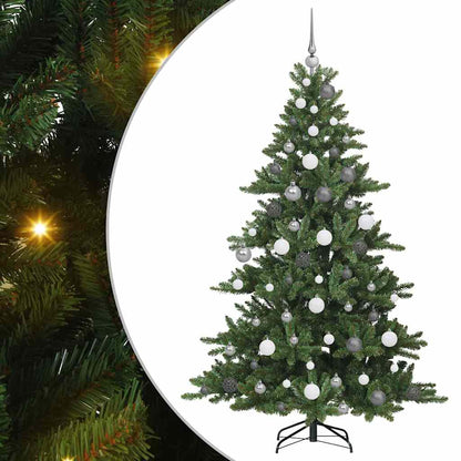 Albero di Natale Artificiale con Rami Pieghevoli 180 cm PVC