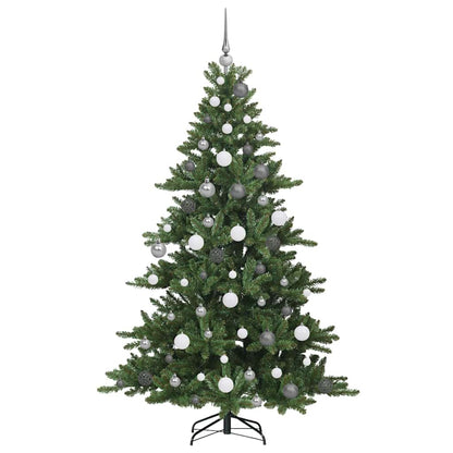 Albero di Natale Artificiale con Rami Pieghevoli 180 cm PVC