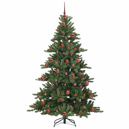 Albero di Natale Artificiale con Rami Pieghevoli 180 cm PVC