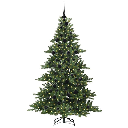 Albero di Natale Artificiale con Rami Pieghevoli 180 cm PVC
