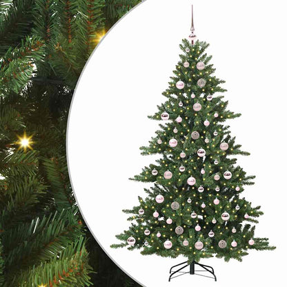 Albero di Natale Artificiale con Rami Pieghevoli 180 cm PVC