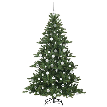 Albero di Natale Artificiale con Rami Pieghevoli 180 cm PVC