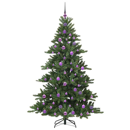 Albero di Natale Artificiale con Rami Pieghevoli 180 cm PVC