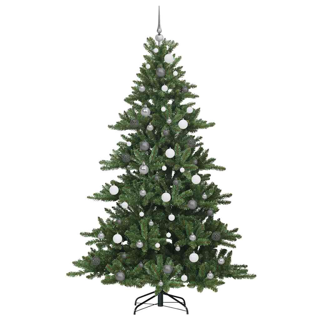 Albero di Natale Artificiale con Rami Pieghevoli 210 cm PVC
