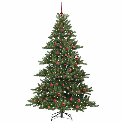 Albero di Natale Artificiale con Rami Pieghevoli 210 cm PVC