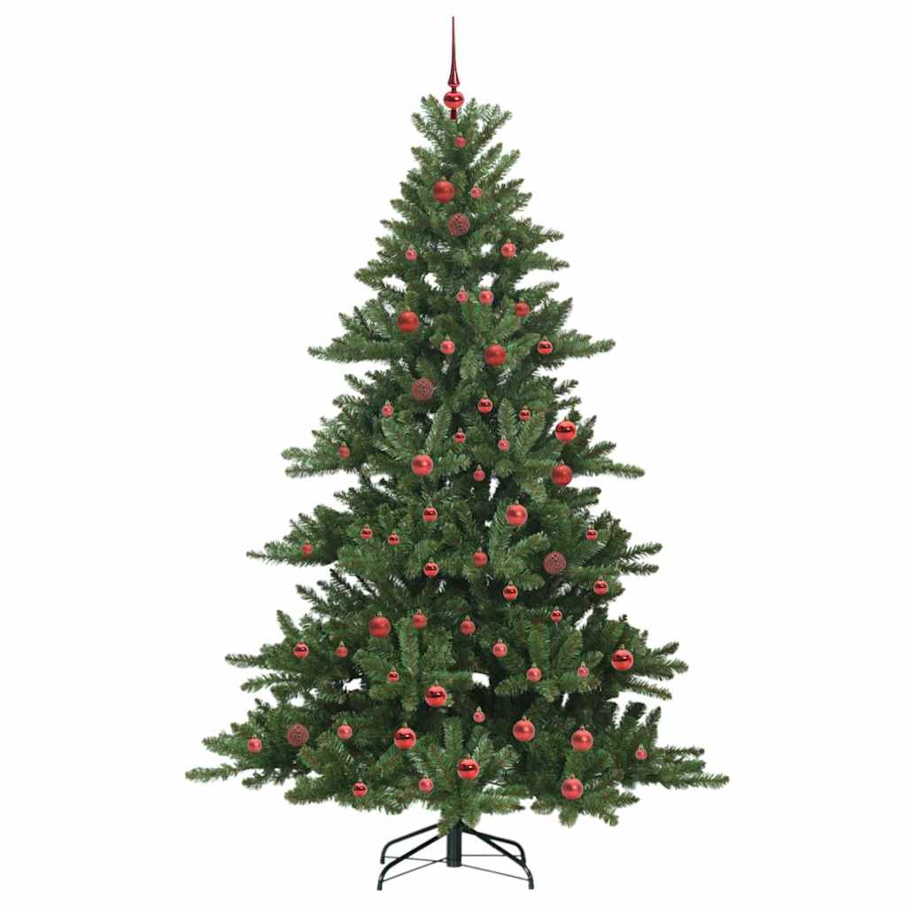 Albero di Natale Artificiale con Rami Pieghevoli 210 cm PVC