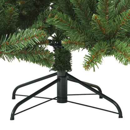Albero di Natale Artificiale con Rami Pieghevoli 210 cm PVC