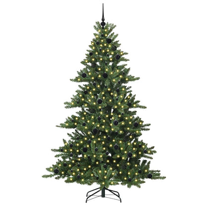 Albero di Natale Artificiale con Rami Pieghevoli 210 cm PVC