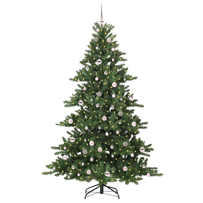 Albero di Natale Artificiale con Rami Pieghevoli 210 cm PVC