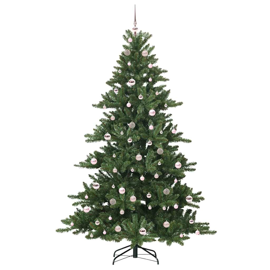 Albero di Natale Artificiale con Rami Pieghevoli 210 cm PVC
