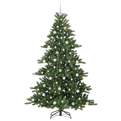 Albero di Natale Artificiale con Rami Pieghevoli 210 cm PVC
