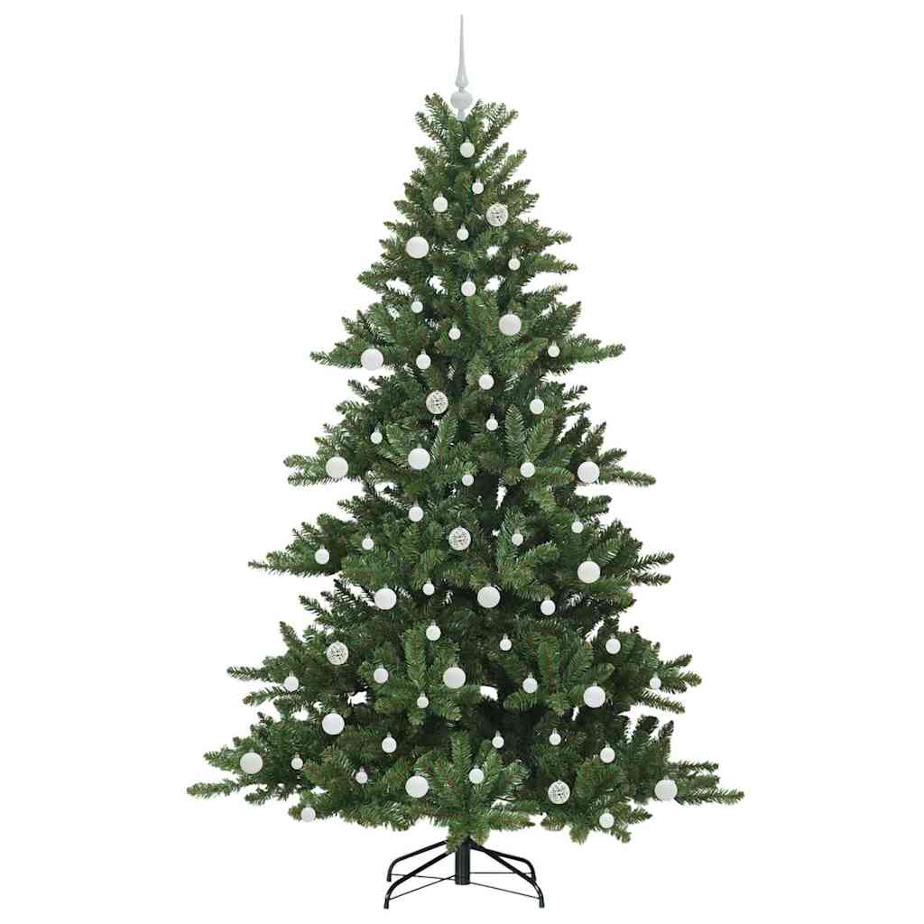 Albero di Natale Artificiale con Rami Pieghevoli 210 cm PVC