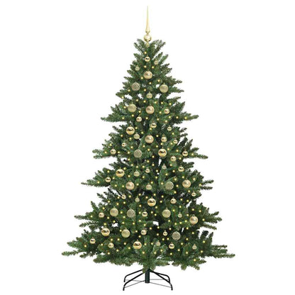 Albero di Natale Artificiale con Rami Pieghevoli 210 cm PVC