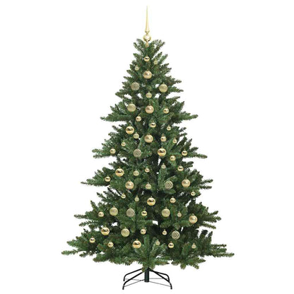Albero di Natale Artificiale con Rami Pieghevoli 210 cm PVC