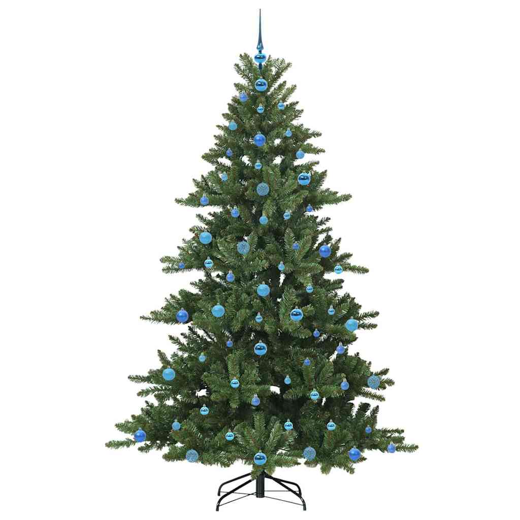 Albero di Natale Artificiale con Rami Pieghevoli 210 cm PVC