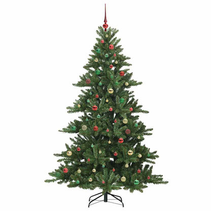 Albero di Natale Artificiale con Rami Pieghevoli 210 cm PVC