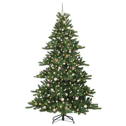 Albero di Natale Artificiale con Rami Pieghevoli 240 cm PVC