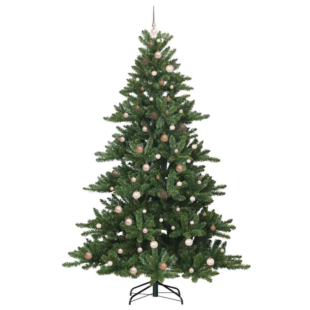 Albero di Natale Artificiale con Rami Pieghevoli 240 cm PVC