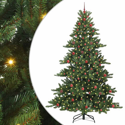 Albero di Natale Artificiale con Rami Pieghevoli 240 cm PVC