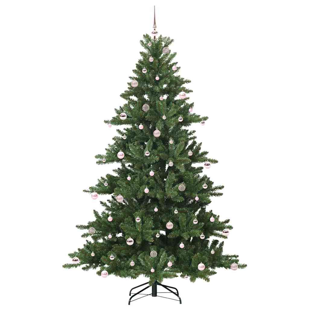 Albero di Natale Artificiale con Rami Pieghevoli 240 cm PVC