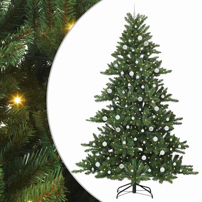 Albero di Natale Artificiale con Rami Pieghevoli 240 cm PVC